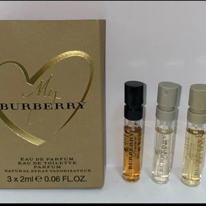 My Burberry by Burberry Black Sample set 2ml/0.06oz each New in Gift Box